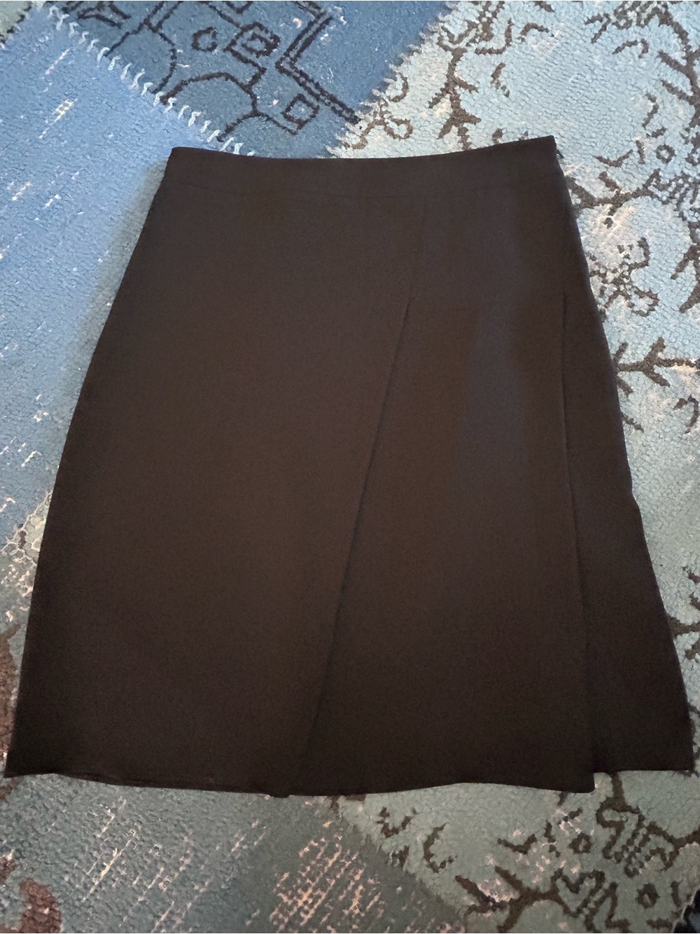 Tahari Black A-Line Skirt